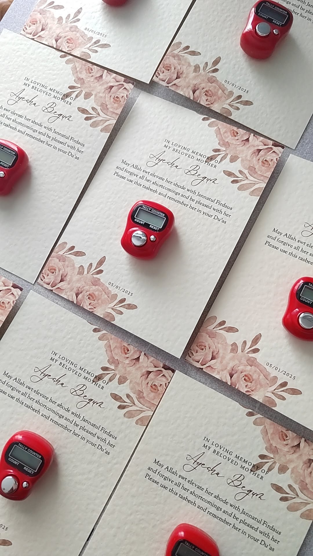 Baby Pink Tasbeeh Favours