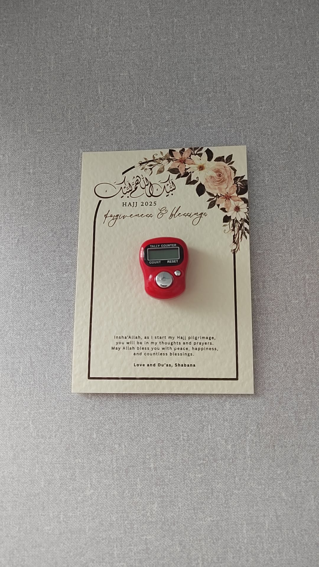 Hajj/Umrah Tasbeeh Favours